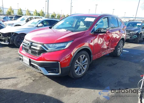 2020 Honda Cr-V 2Wd Touring из США, поврежденный, VIN 7FARW1H91LE007225